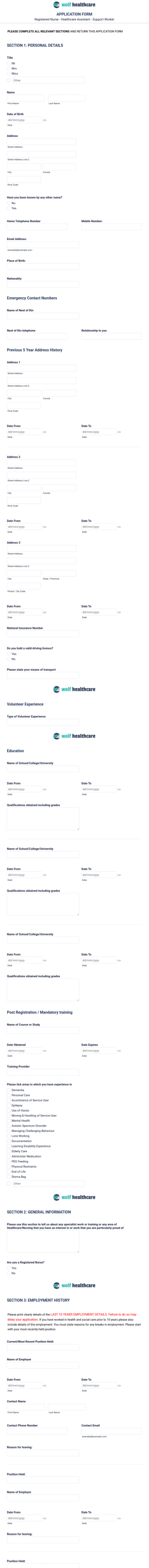 Whc Application Form 2