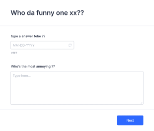 Who Da Funny One Xx😩😂 Form Template