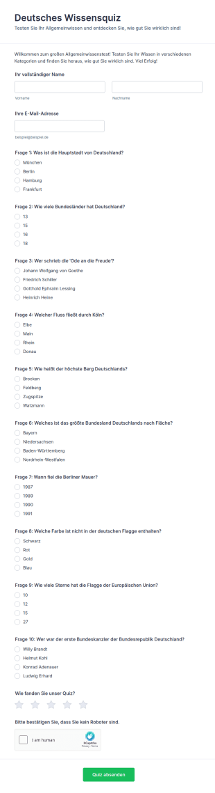 Wissensquiz