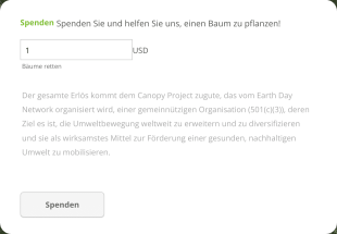 Wohtätigkeit Spenden Formular