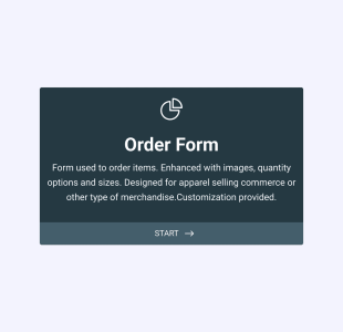 Women's Comp Order Form Template