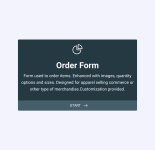 Women's Comp Order Form Template