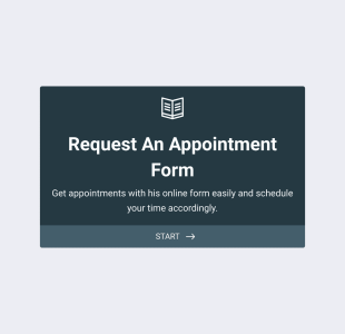 예약 요청 양식 Form Template