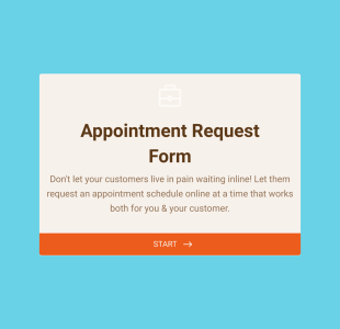 ご予約依頼フォーム Form Template