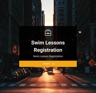 Yüzme Dersleri Kayıt Form Template