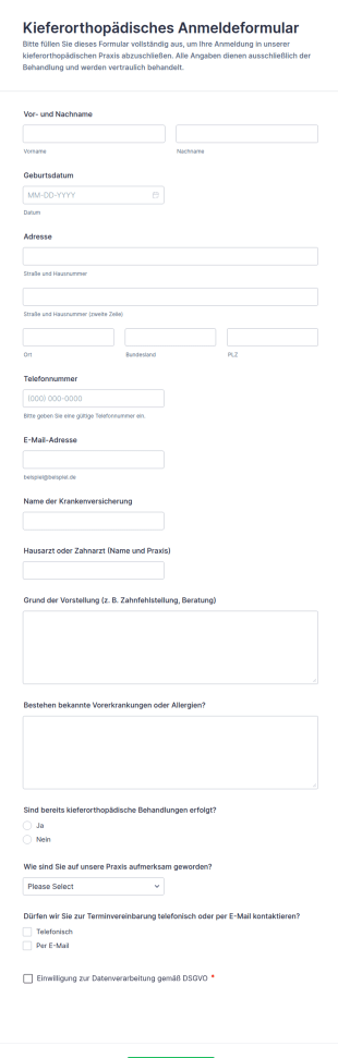 Zahnspangen Checkliste Für Patienten