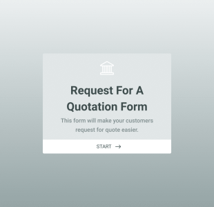 Заявка за оферта Form Template