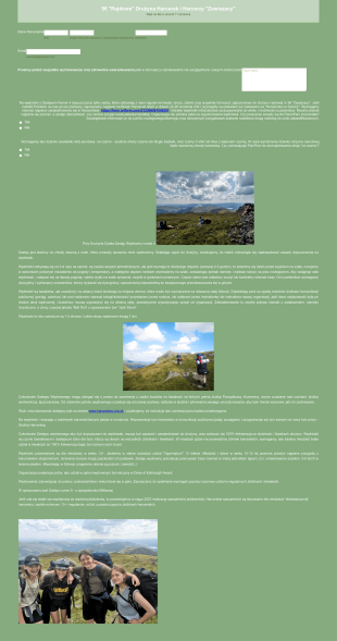 Zgoda Rodzica Na Biwak W Stonehaven 15 17 Października 2021 Form Template