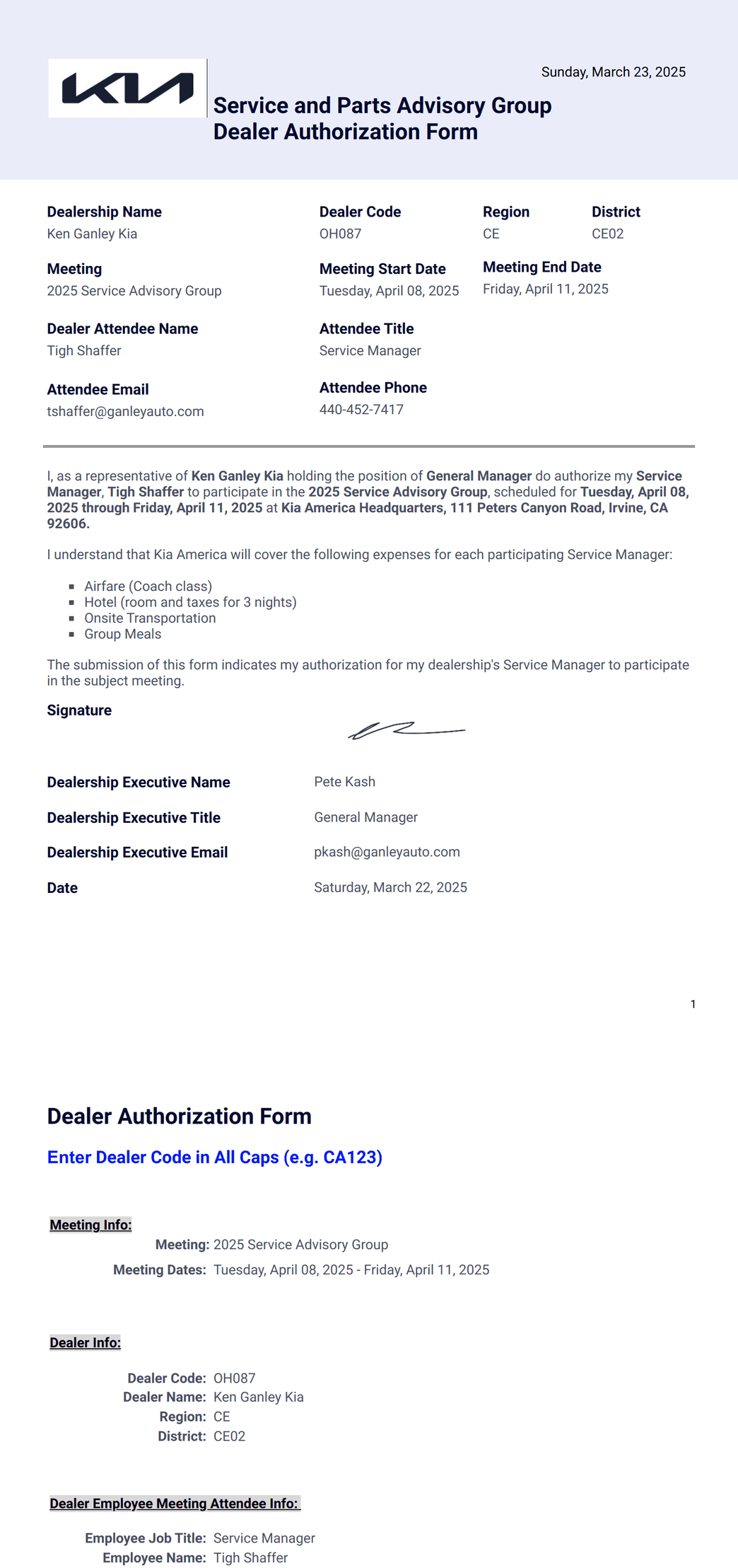 Sag-Da PDF Template | Jotform