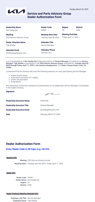 Sag-Da PDF Template