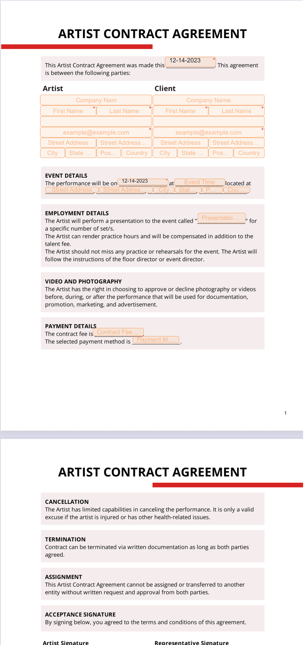 Illustrators Contract Template Trendy Freelance 3D Artist Contract Illustrators Contract Template Trendy Freelance 3D Artist Contract