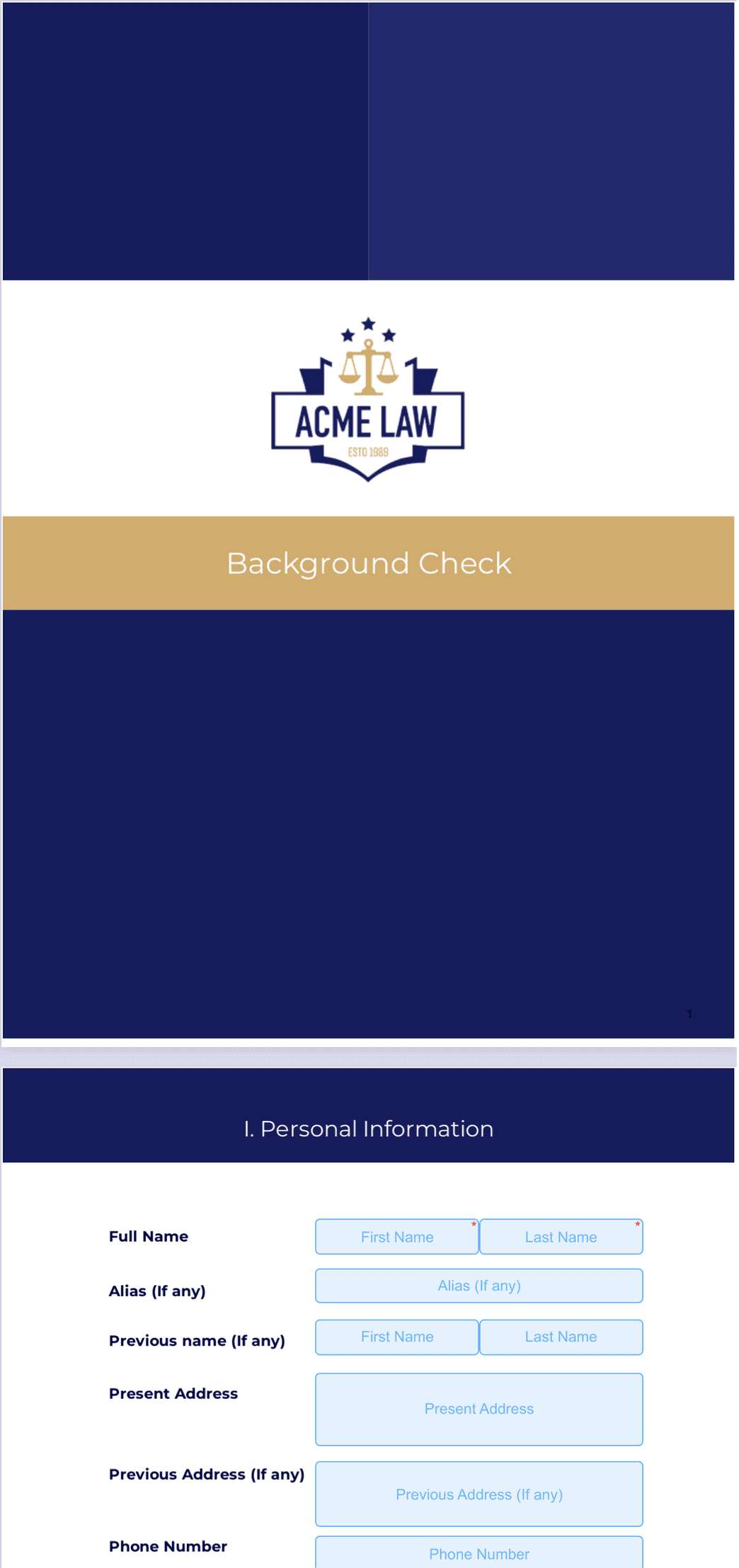 Background Check Template - PDF Templates | Jotform background-check-template-pdf-templates-jotform