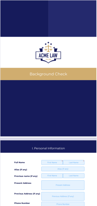 Background Check Template - Sign Templates