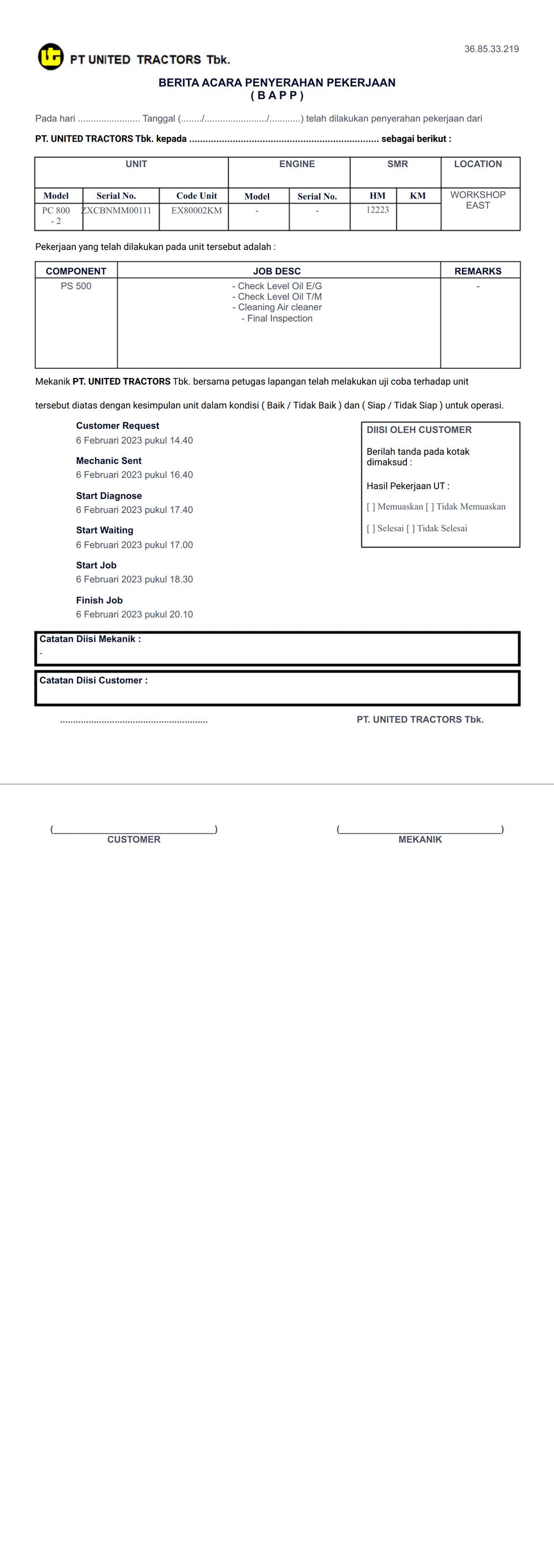 Bapp Template - PDF Templates | Jotform