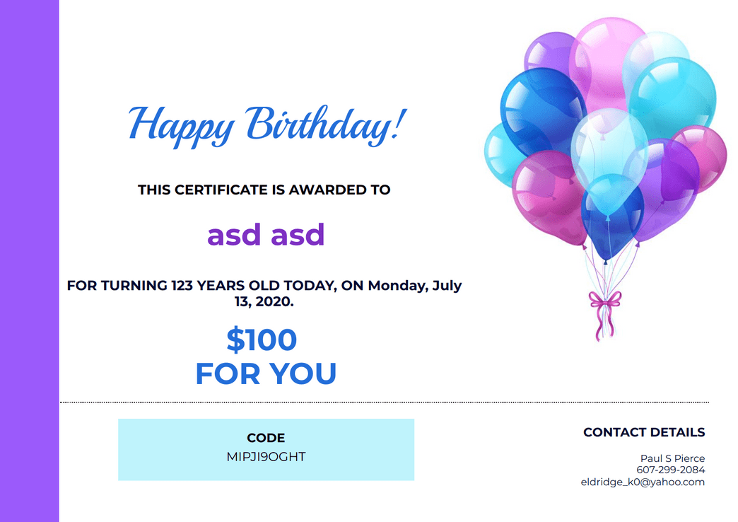 Birthday Gift Certificate Template - PDF Templates | Jotform birthday-gift-certificate-template-pdf-templates-jotform