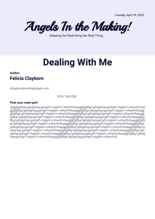 Blog Template - PDF Templates