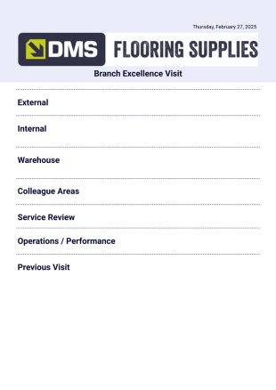 Branch Excellence PDF Template