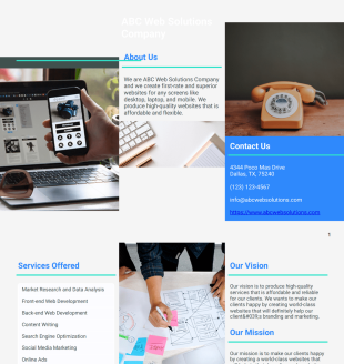 Brochure Template - PDF Templates
