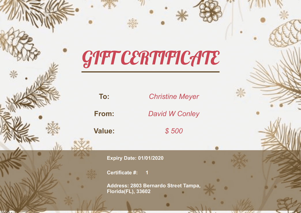 10+ Free and Customizable Gift Certificate Templates | Jotform 10-free-and-customizable-gift-certificate-templates-jotform