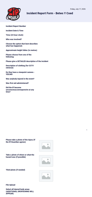 BYC IRF PDF Report - PDF Templates