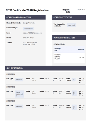 CCW Certificate Award Template - PDF Templates