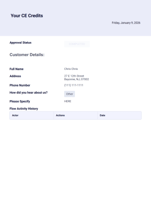 Ce Test PDF Template