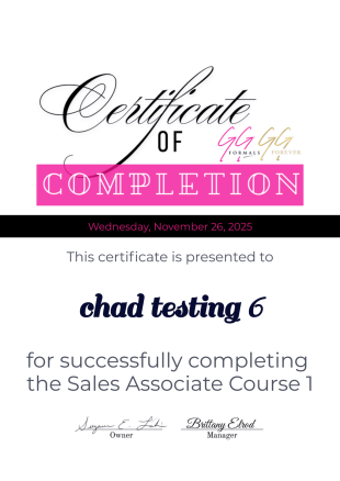 Certificate of Completion - 1 - PDF Templates