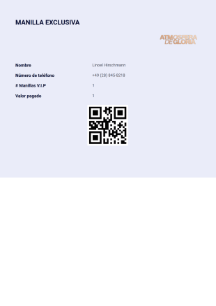 Comprobante De Pago Manillas Plantilla PDF