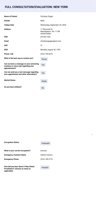 consult packet PDF Template