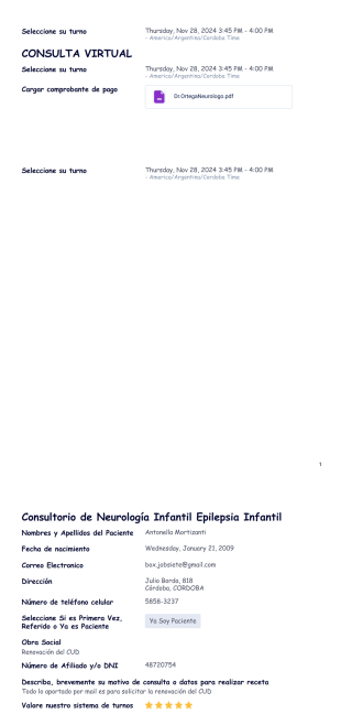 Consultorio - PDF Templates