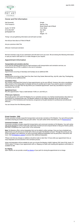 Copy of contact submission_Transport Request PDF Template