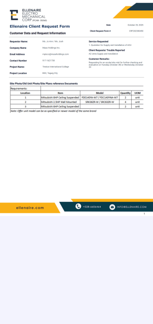 CRF PDF Template