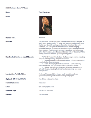 Directory Page PDF Template