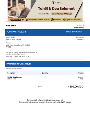 Doa Selamat - PDF Templates