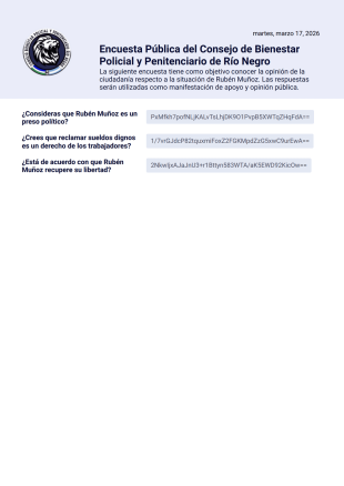 Encuesta Plantilla PDF