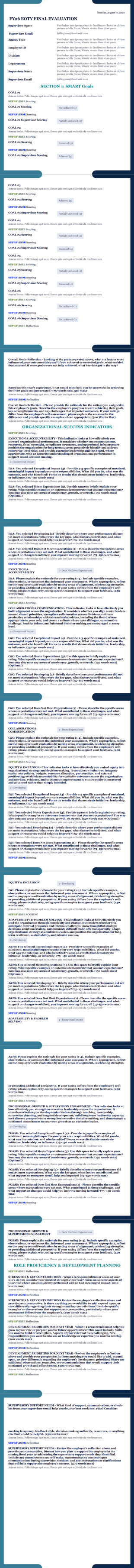 Eval PDF Template