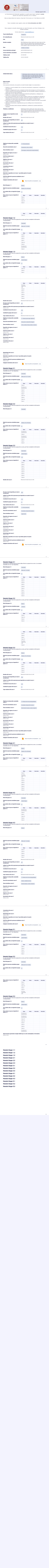 Formulario cursos Plantilla PDF