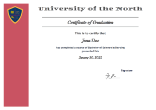 Free Graduation Certificate Template - PDF Templates