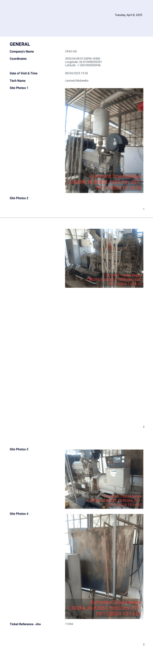 Galooli Kenya Special Projects - PDF Templates