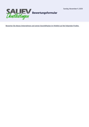 Gebäudereiniger - PDF Templates