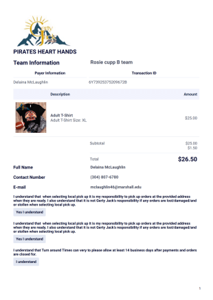 Gerty Jack Invoice 2 PDF Template