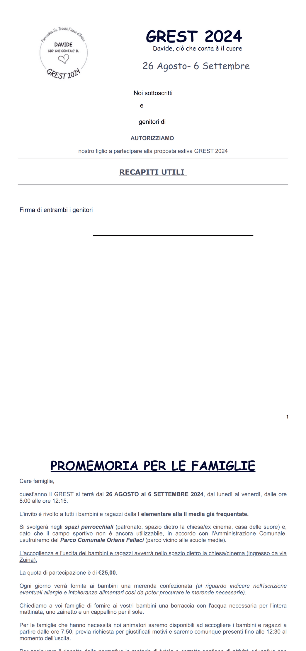 Grest Fiesso Template PDF | Jotform