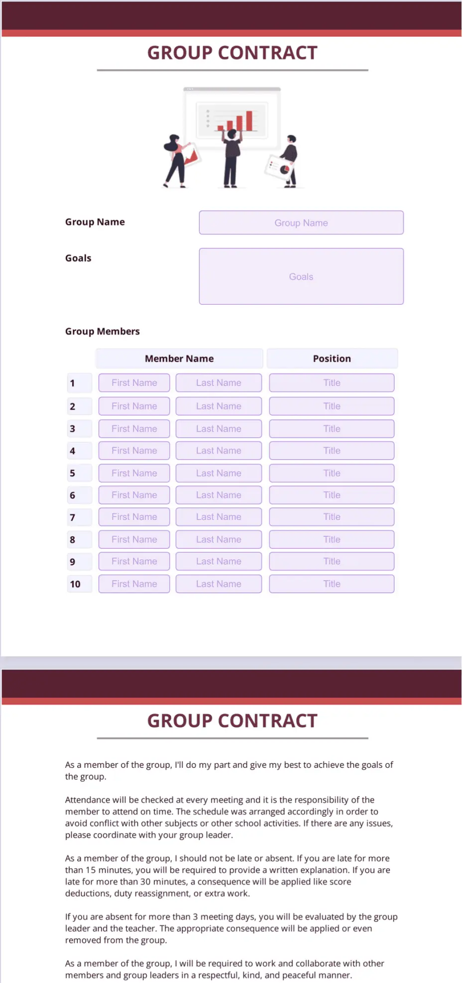 Group Contract