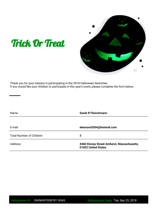 Halloween Event Template - PDF Templates