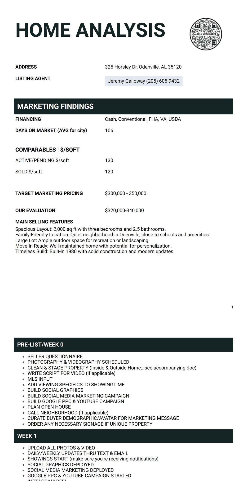 Home Analysis PDF v2 - PDF Templates | Jotform