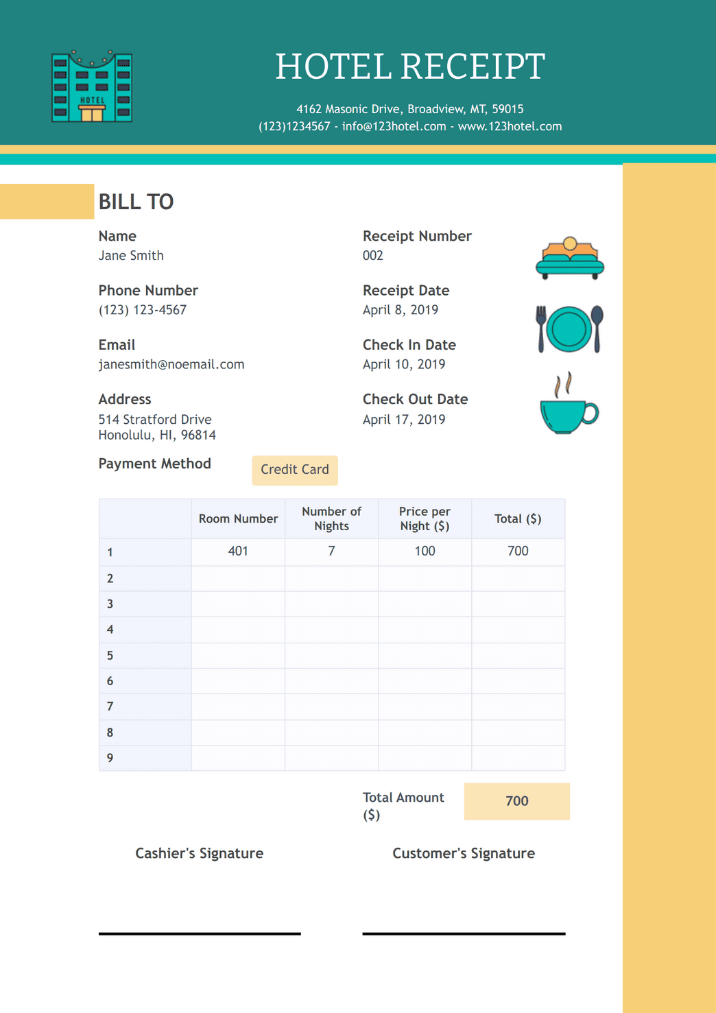 70+ Free Receipt Templates | Jotform 70-free-receipt-templates-jotform