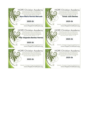 ID Cards PDF Template
