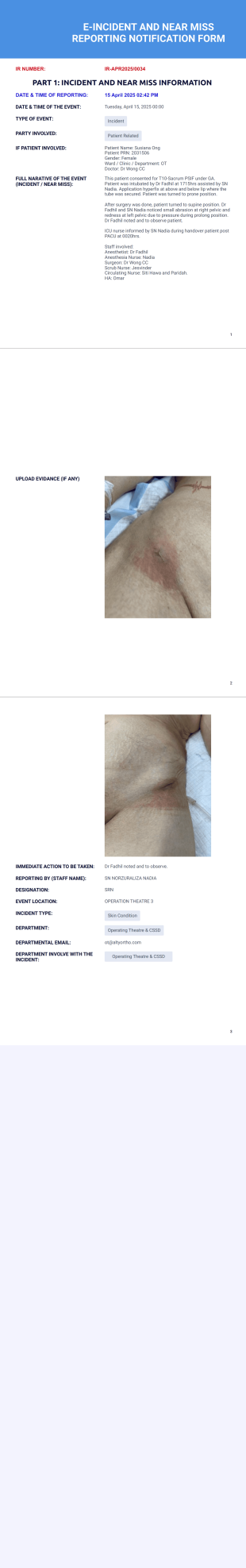 Incident Report Template - PDF Templates