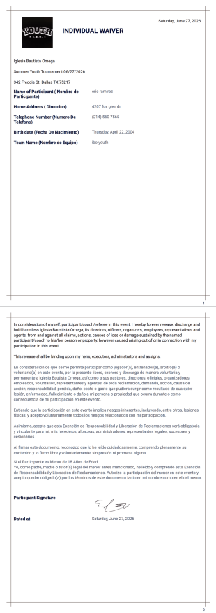 individual temp PDF Template