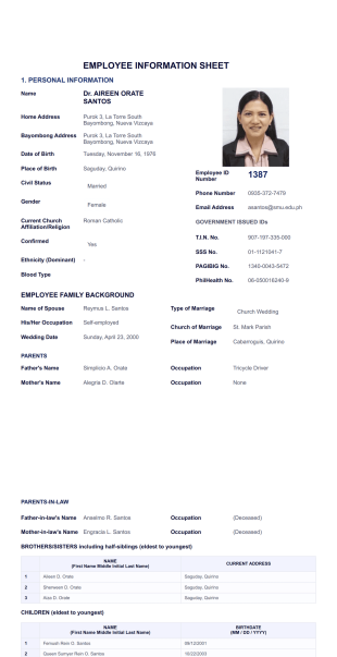 INFO SHEET of LAW and BASIC ED - PDF Templates